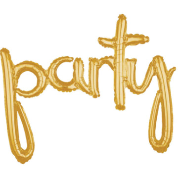 Party Letter Foil Balloon 45 In.