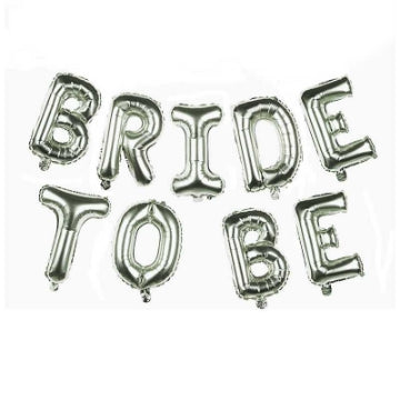 Bride To Be Letters Foil Balloon