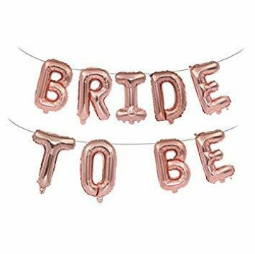 Bride To Be Letters Foil Balloon