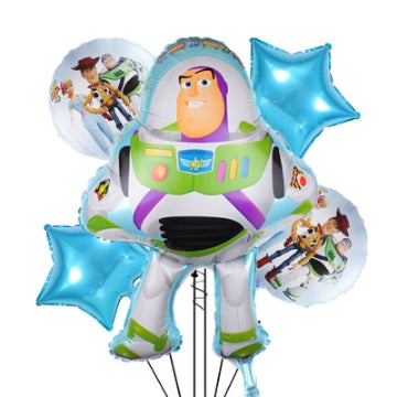 Toy Story Balloon Bouquet 5 Pcs Set