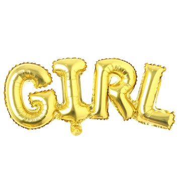 Girl Letter Foil Balloon