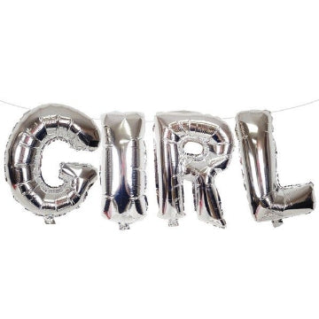 Girl Letter Foil Balloon