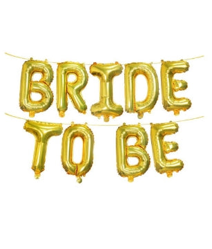 Bride To Be Letters Foil Balloon