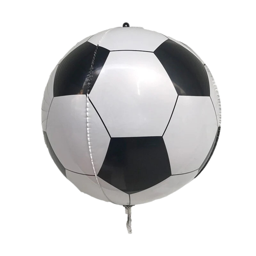 4D Football Orbz Foil Balloon 22 In.