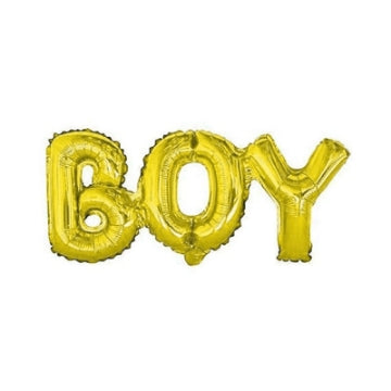 Boy Letter Foil Balloon