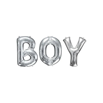 Boy Letter Foil Balloon