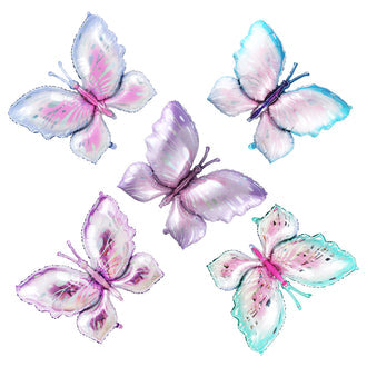 Butterfly 5 Pcs Foil Balloon