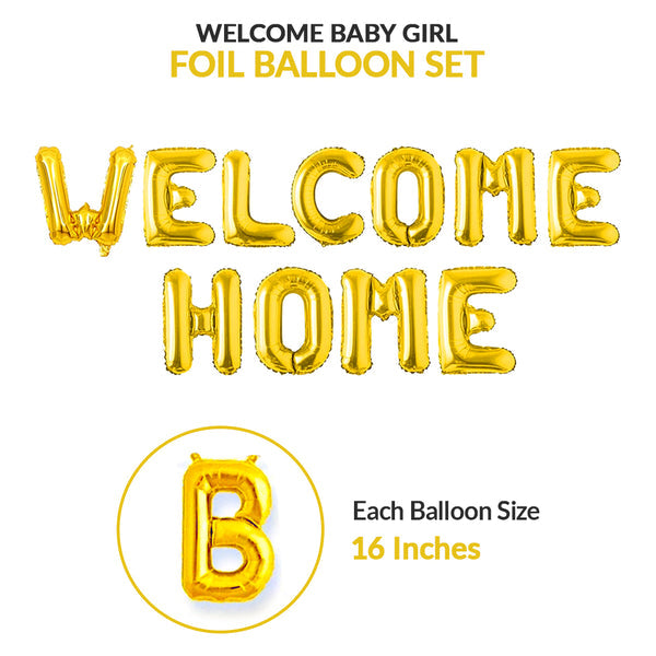 Welcome Home Foil Balloon