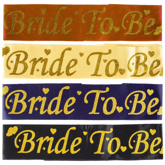 Bride To Be Sashes