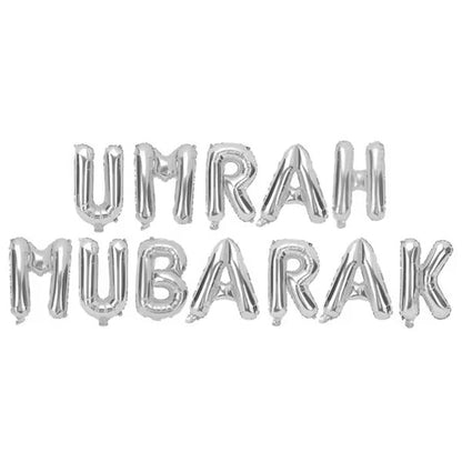 Umrah Mubarak Foil Balloon