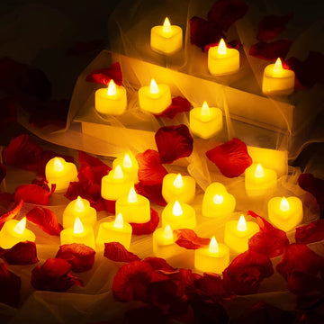 Heart Shape Led Candles